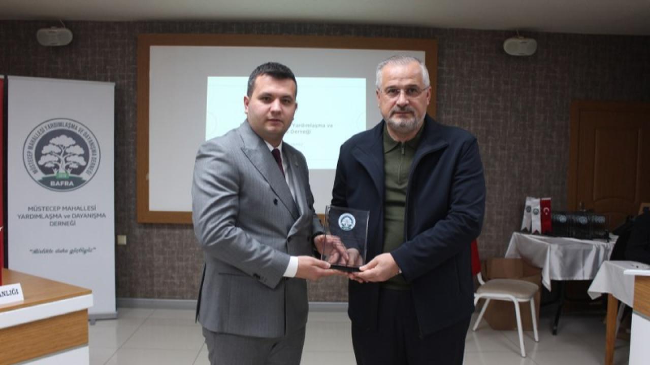 Samsun Bafra Müstecep Mahallesi Derneği'nde Orhan Şener güven tazeledi