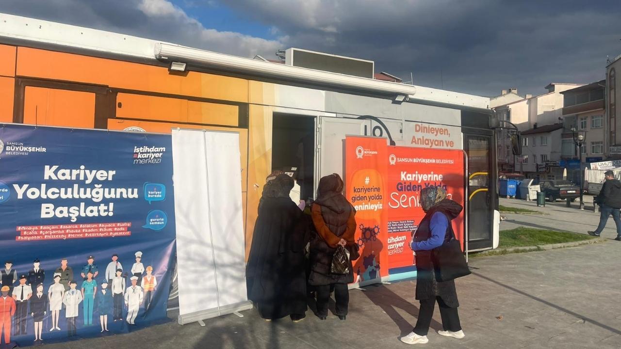 Samsun Büyükşehir Belediyesi iş arayanların yanında