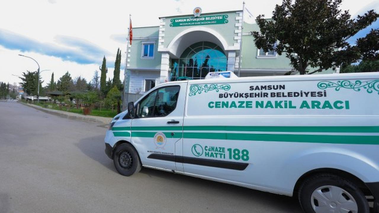 Samsun Büyükşehir Belediyesi vatandaşların kötü günlerinde de yanında