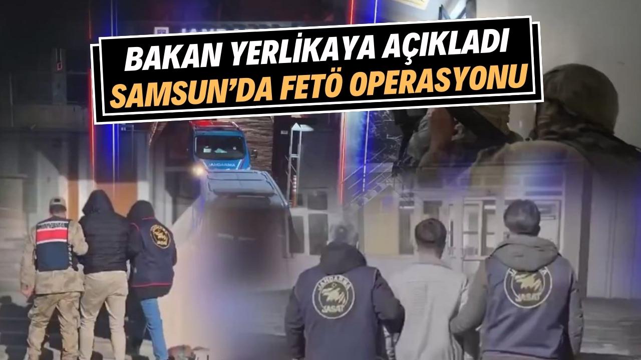 Samsun dahil 28 ilde FETÖ operasyonu