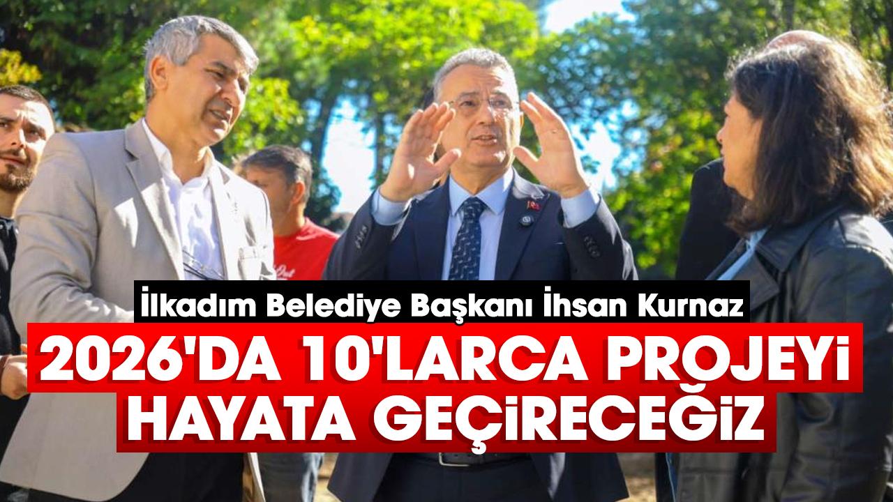 Samsun Gazi Caddesi 2026'ya girmeden ışıklandırıldı