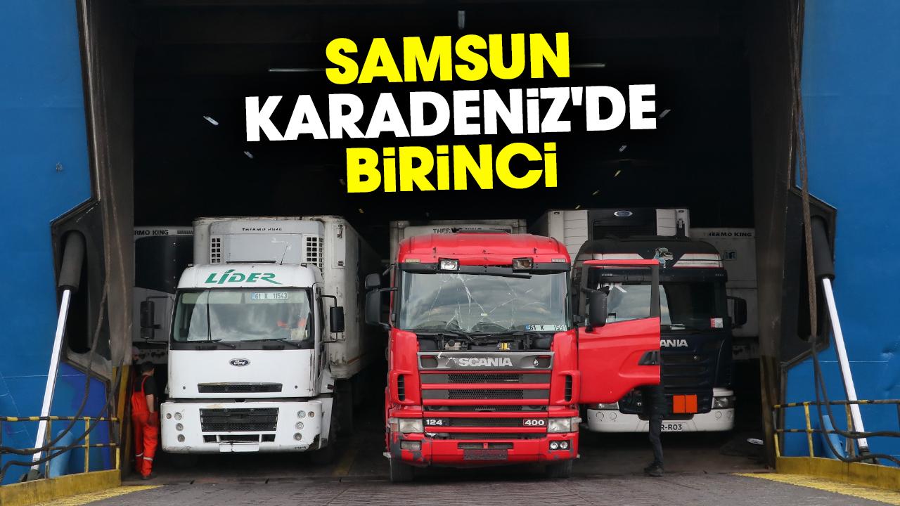 Samsun ihracatta Karadeniz bölgesinde otorite