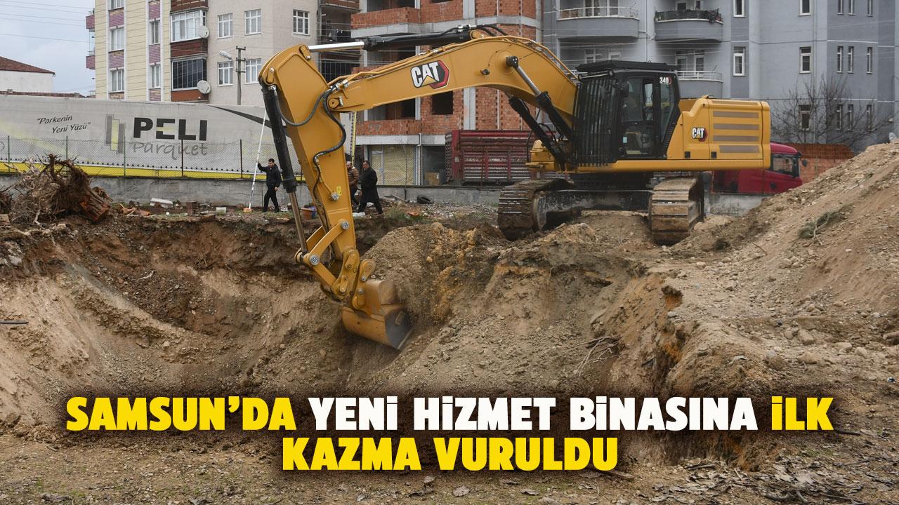 Samsun Vezirköprü'ye yeni hizmet binası