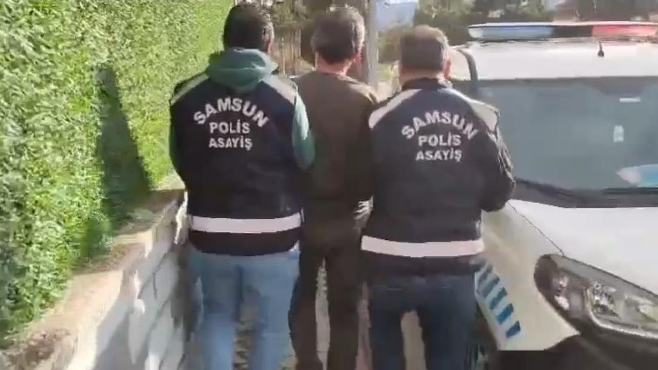 Samsun’da 13 yıl hapis cezasıyla aranan firari yakalandı