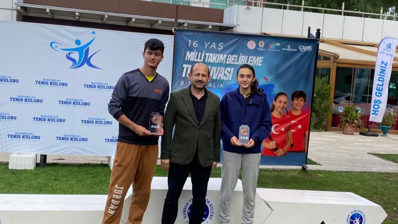 Samsun'da 16 Yaş Milli Takım Belirleme Turnuvası sona erdi