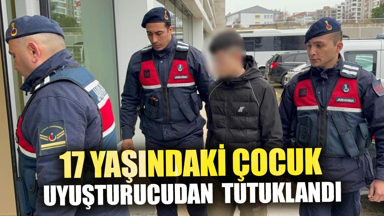 Samsun'da 17 yaşındaki çocuk uyuşturucudan tutuklandı