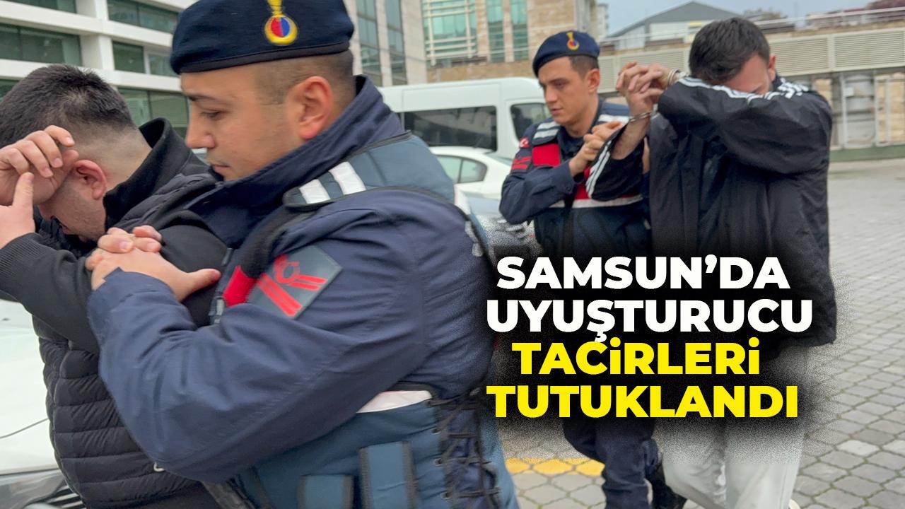 Samsun'da araçlarında uyuşturucu hap ele geçirilen 2 kişiye gözaltı