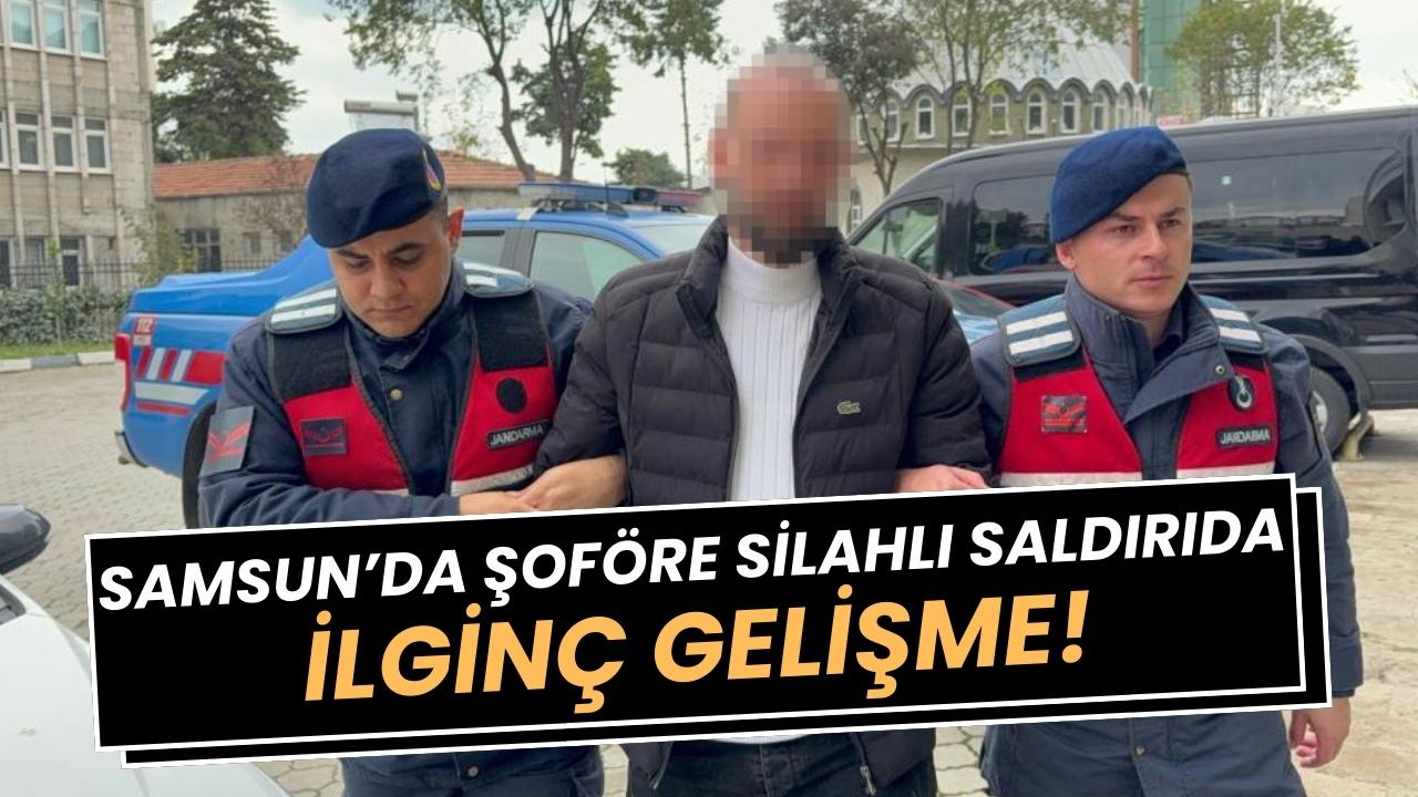 Samsun'da dolmuş şoförüne silahlı saldırı düzenleyen de dolmuş şoförü çıktı
