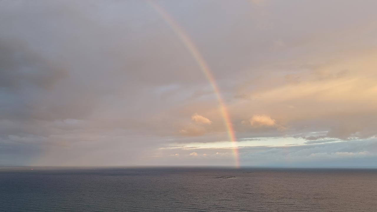 Samsun'da gökkuşağı oluştu
