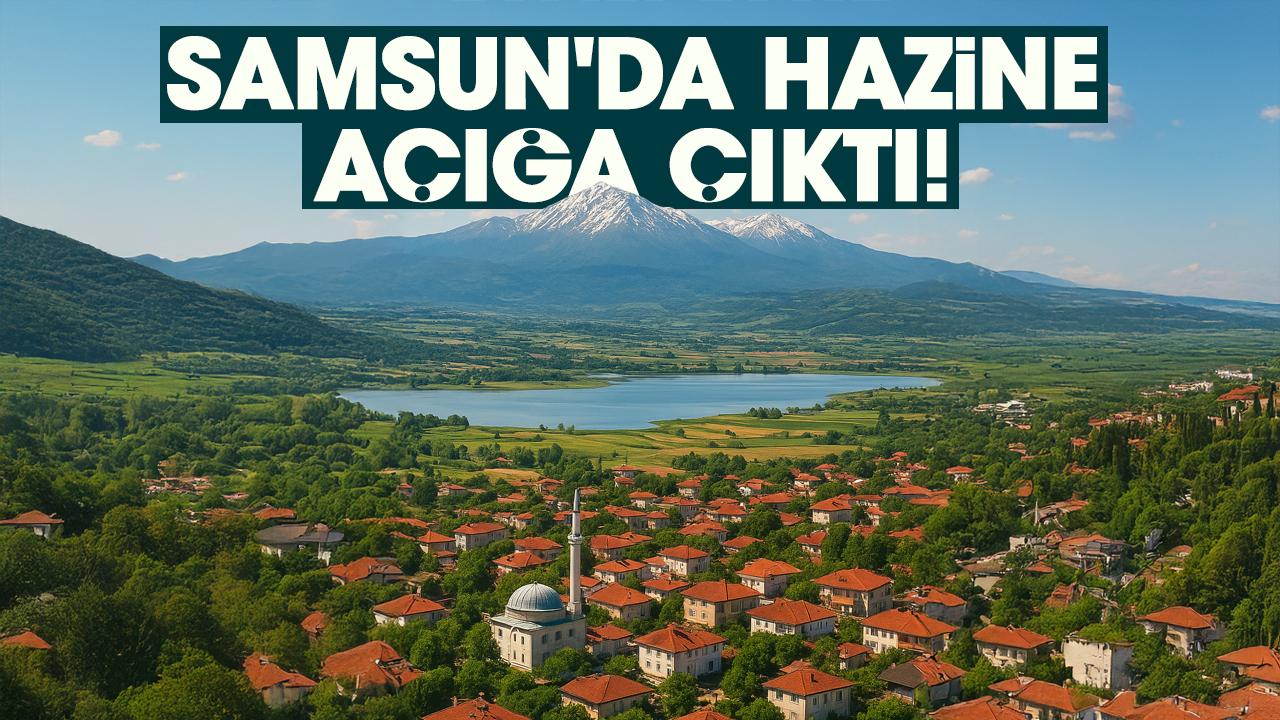Samsun'da hazine açığa çıktı! 10 bin eser dünyaya kazandırıldı