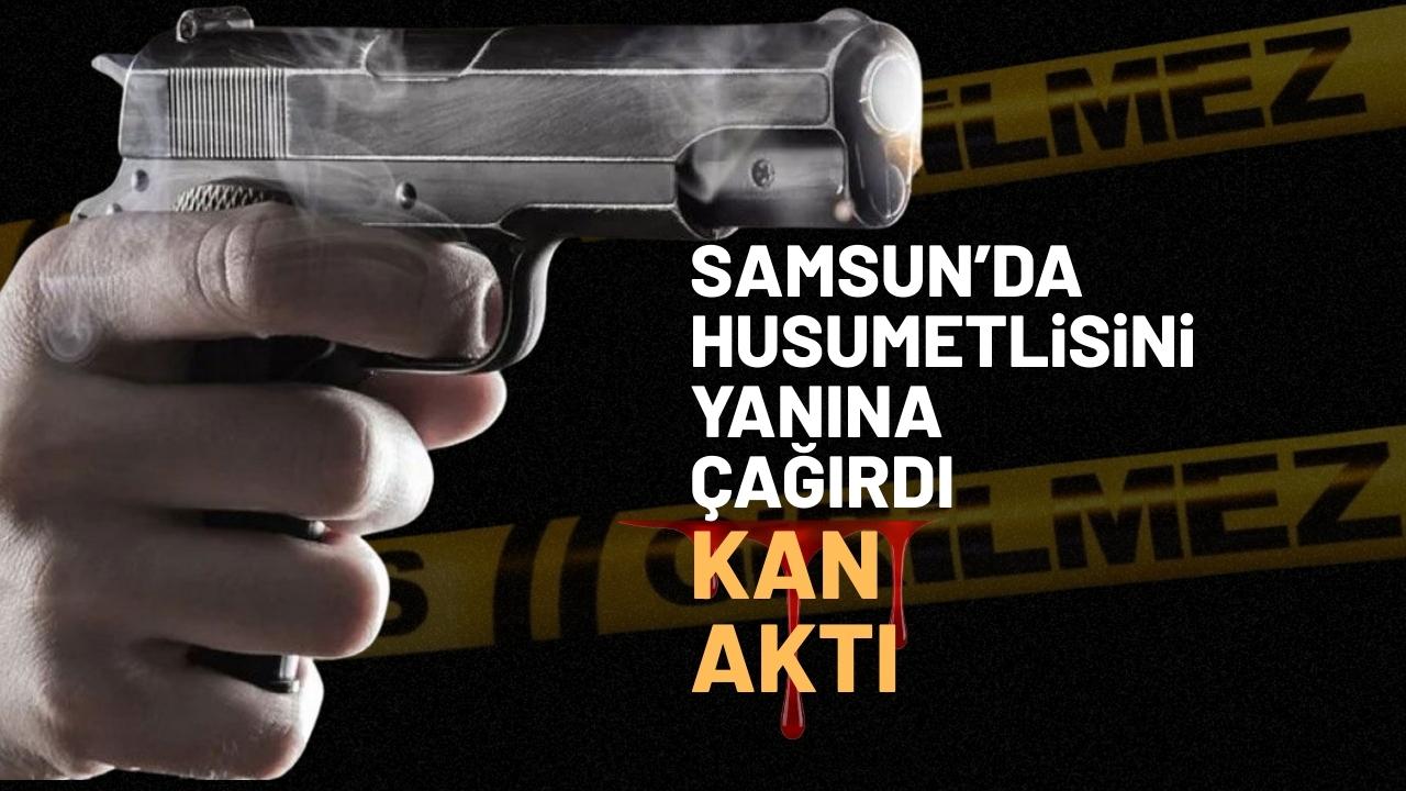 Samsun'da husumet kanlı bitti: 1 ağır yaralı
