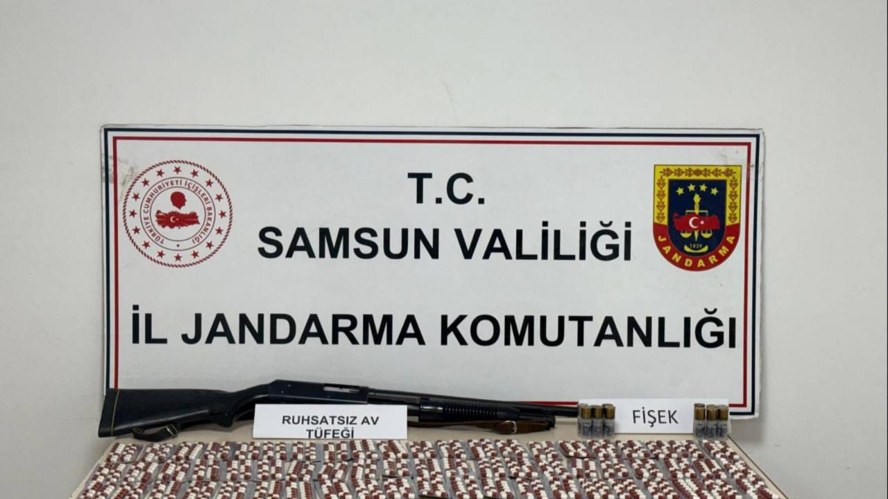Samsun’da jandarmadan eş zamanlı uyuşturucu operasyonu!