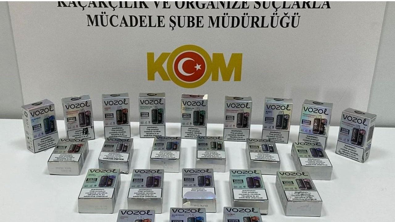 Samsun'da kaçak elektronik sigara operasyonu! 1 gözaltı