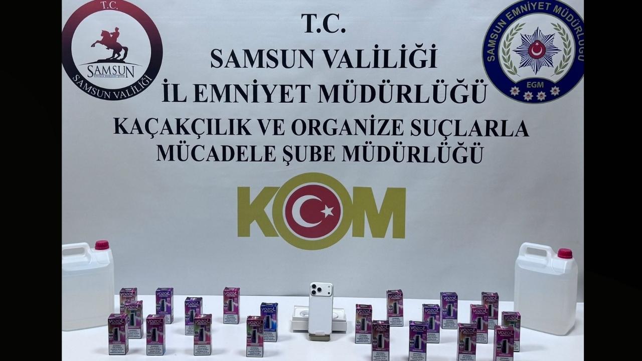 Samsun'da kaçakçılık operasyonu: 3 gözaltı