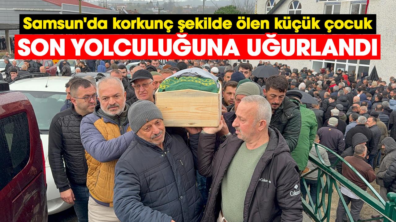 Samsun'da kolunu silaj makinesine kaptıran Miraç Köse toprağa verildi