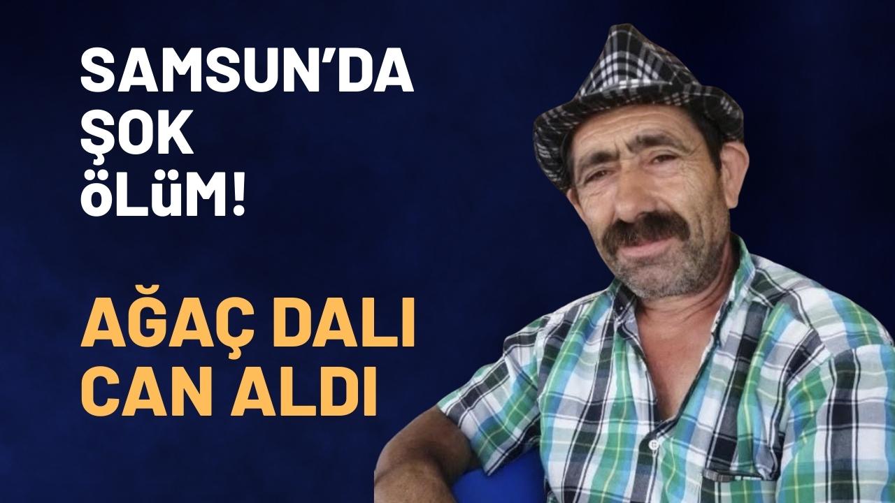 Samsun'da komşusuna yardım ederken hayatını kaybetti