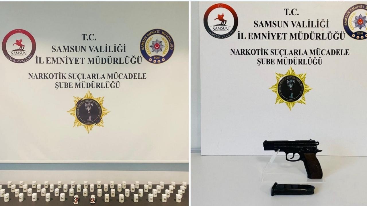 Samsun’da uyuşturucu operasyonu: 3 gözaltı