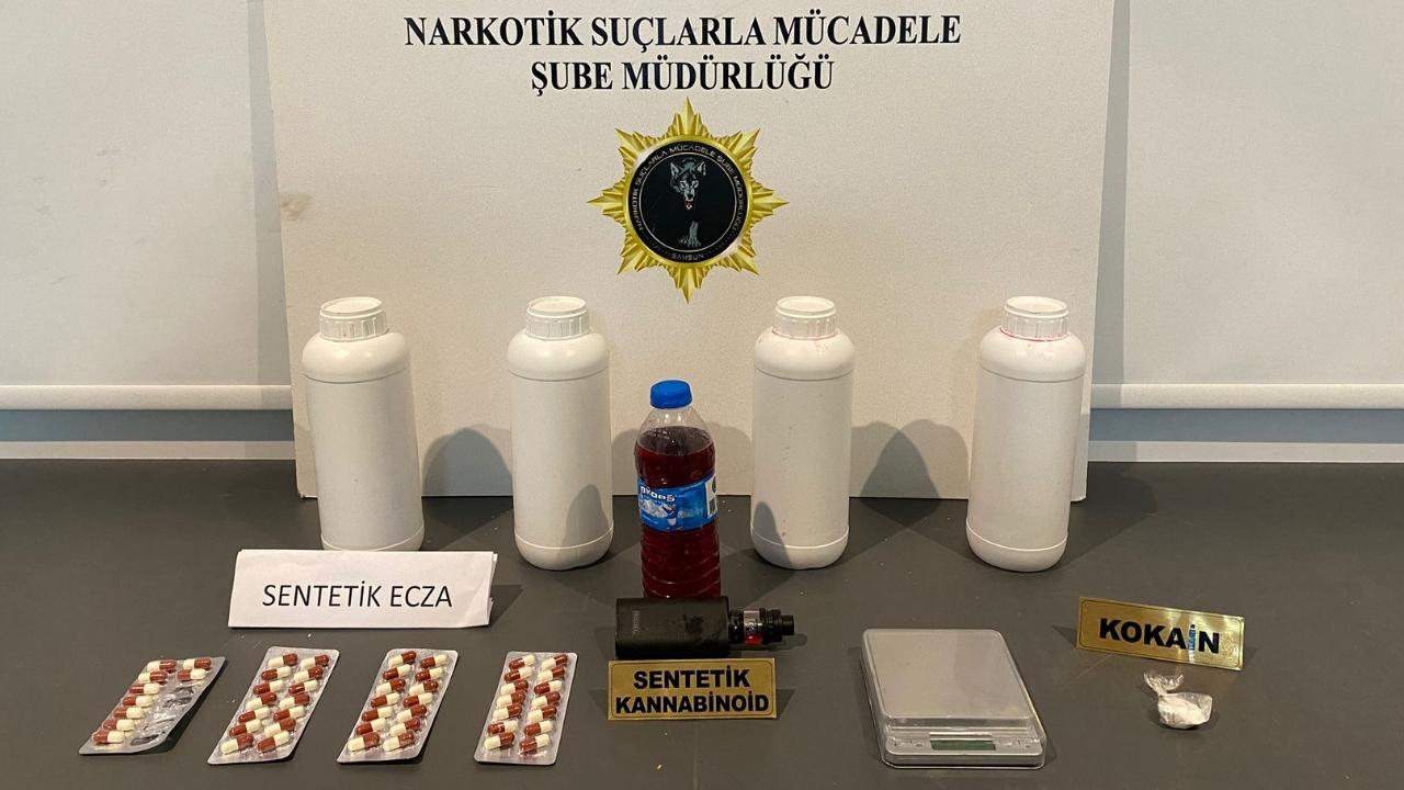 Samsun'da uyuşturucu operasyonu