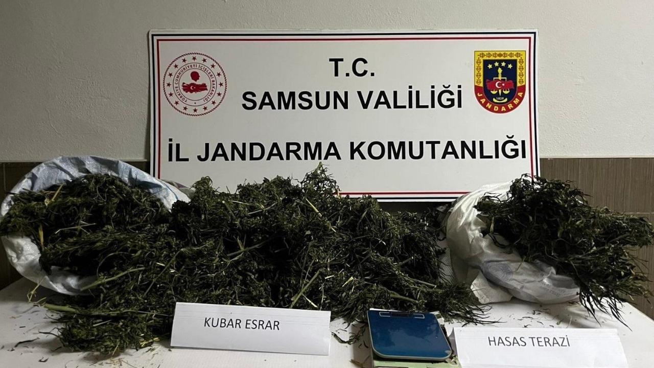 Samsun'da uyuşturucu operasyonu