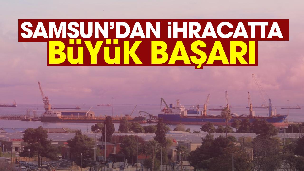Samsun'dan 2025 yılının 11 ayında 1.5 milyar dolarlık ihracat