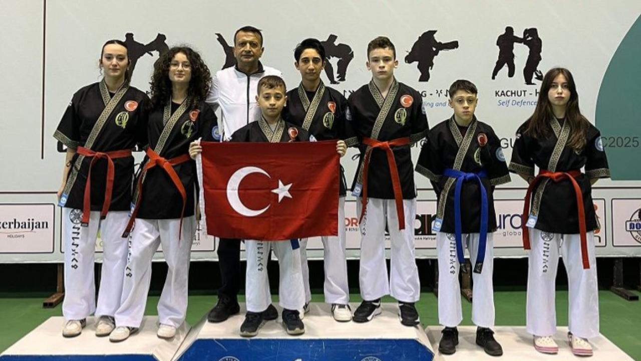 Samsunlu sporculardan 5. Dünya Alpagut Şampiyonası’nda 9 madalya