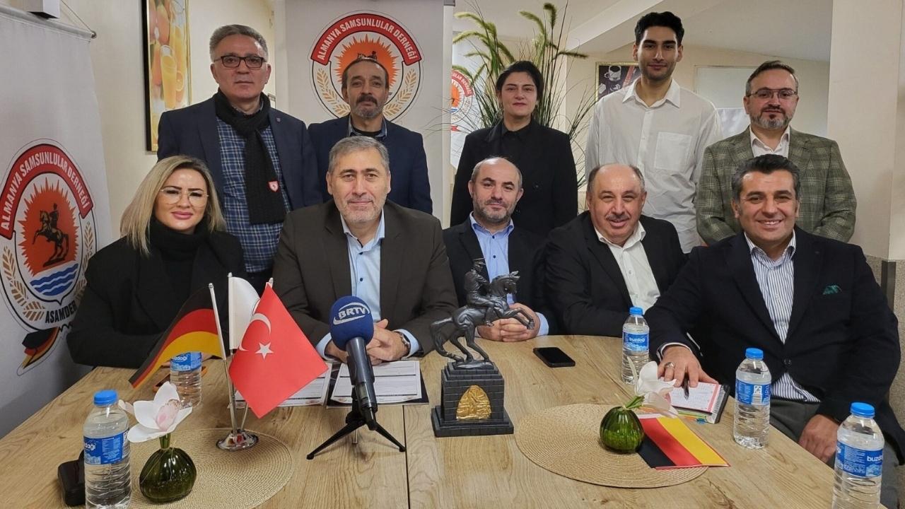 Samsunlular Almanya’da tek çatı altında buluştu