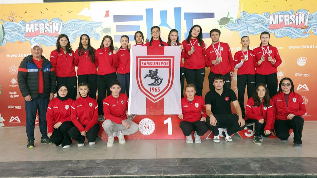 Samsunspor Bocce Takımı Volo Türkiye Şampiyonasına damga vurdu