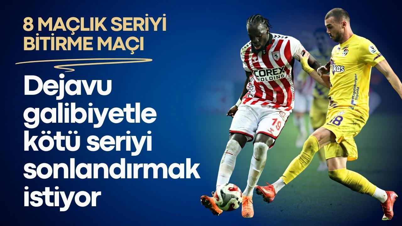 Samsunspor dejavu galibiyetle kötü seriyi sonlandırmak istiyor