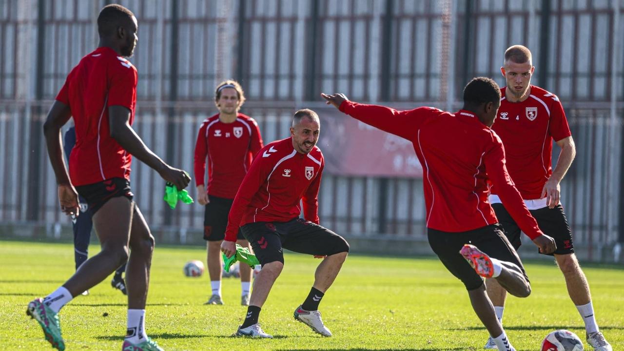 Samsunspor Galatasaray maçına hazır