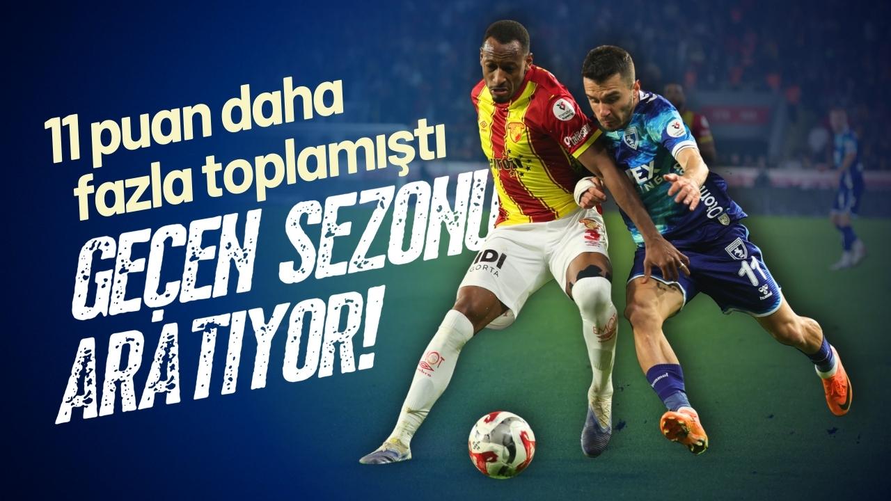 Samsunspor geçen sezona göre 11 puan az topladı!