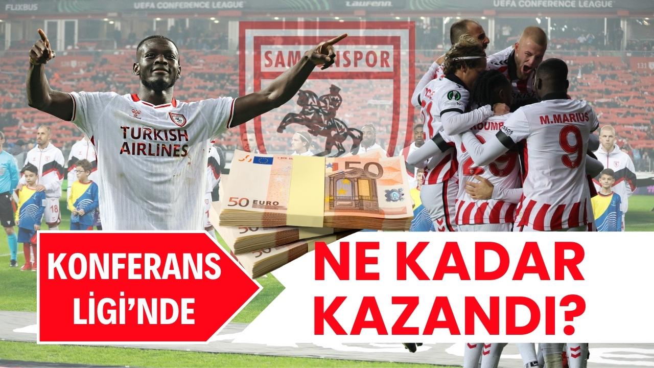 Samsunspor Konferans Ligi'nde kaç milyon euro kazandı?