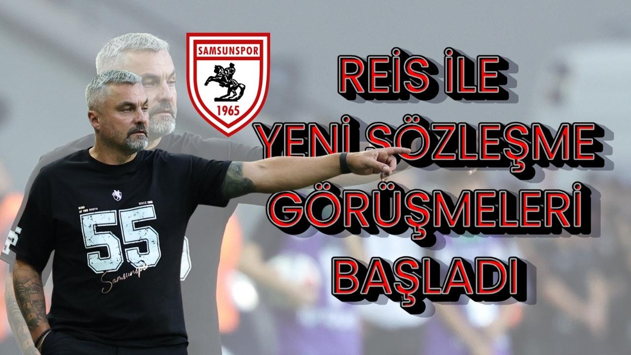 Samsunspor, teknik direktörü Thomas Reis ile yeni sözleşme görüşmelerine başladı