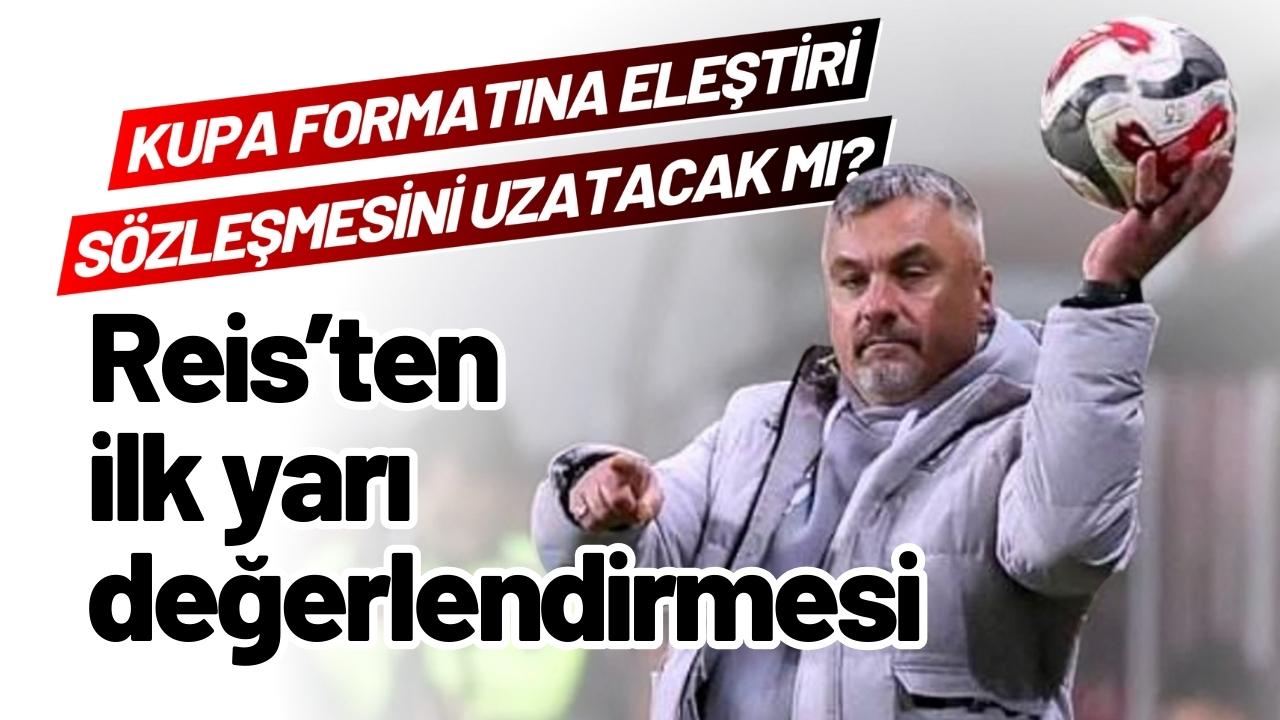 Samsunspor Teknik Direktörü Thomas Reis’ten ilk yarı değerlendirmesi