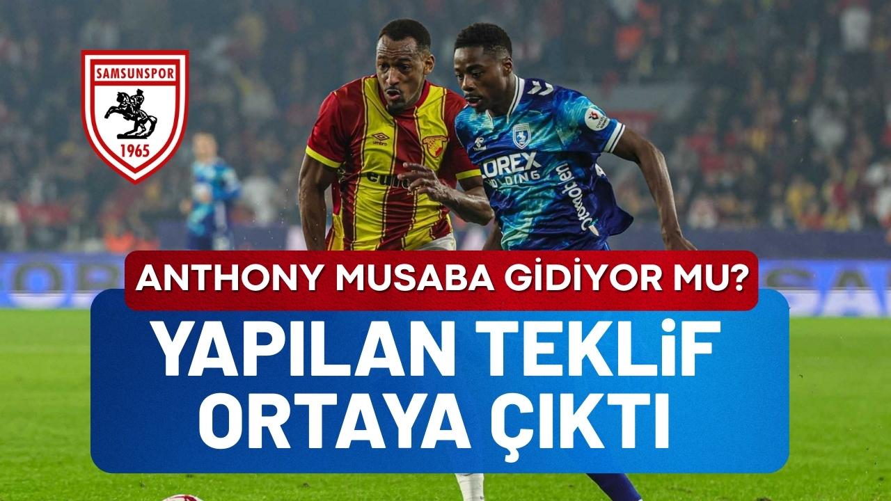 Samsunsporlu Musaba transfer mi oldu? Teklif belli oldu