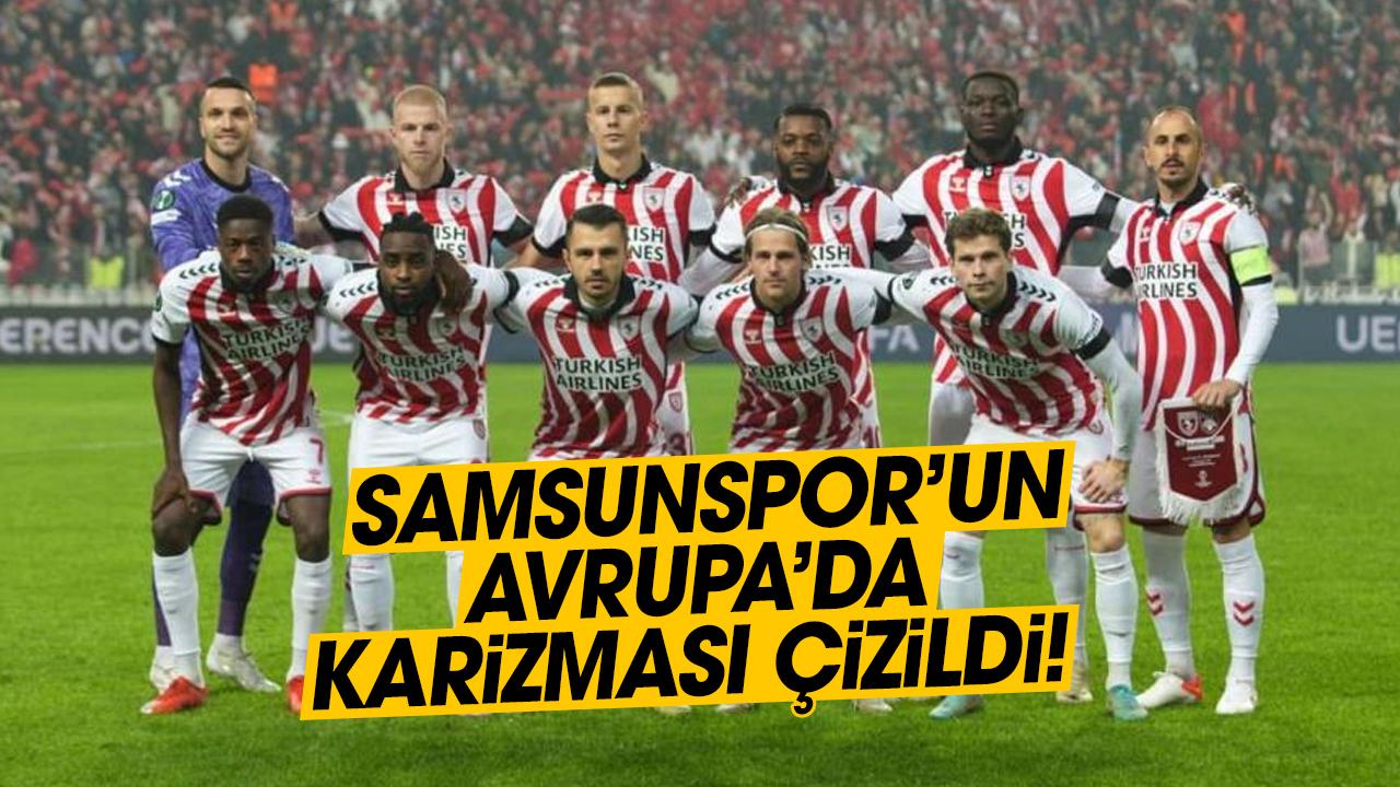 Samsunspor’un Avrupa’da karizması çizildi!