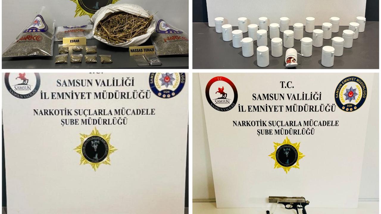 Samsun’un üç ilçede