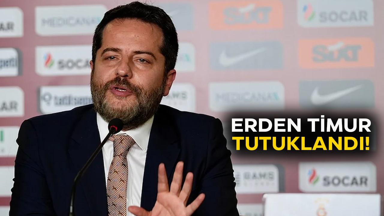 Son dakika...Erden Timur, tutuklandı!