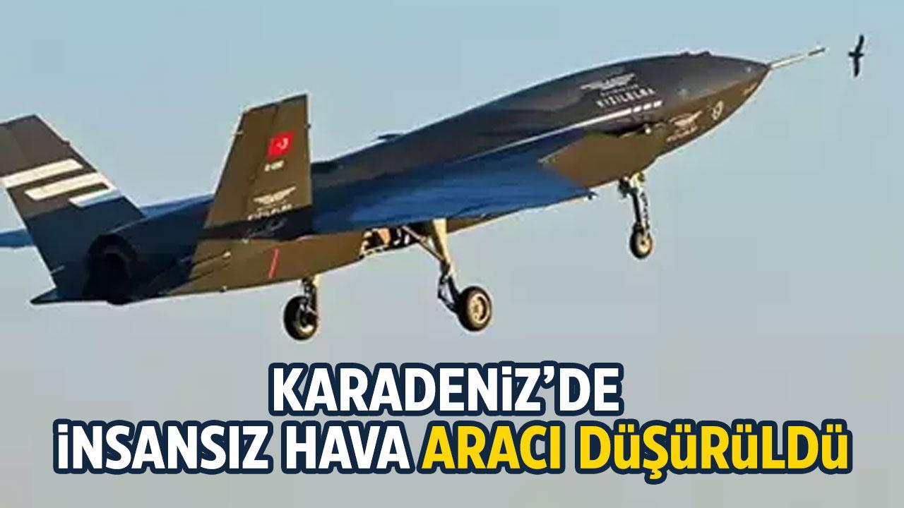 Son dakika!Karadeniz’de bir insansız hava aracı F-16’lar tarafından düşürüldü