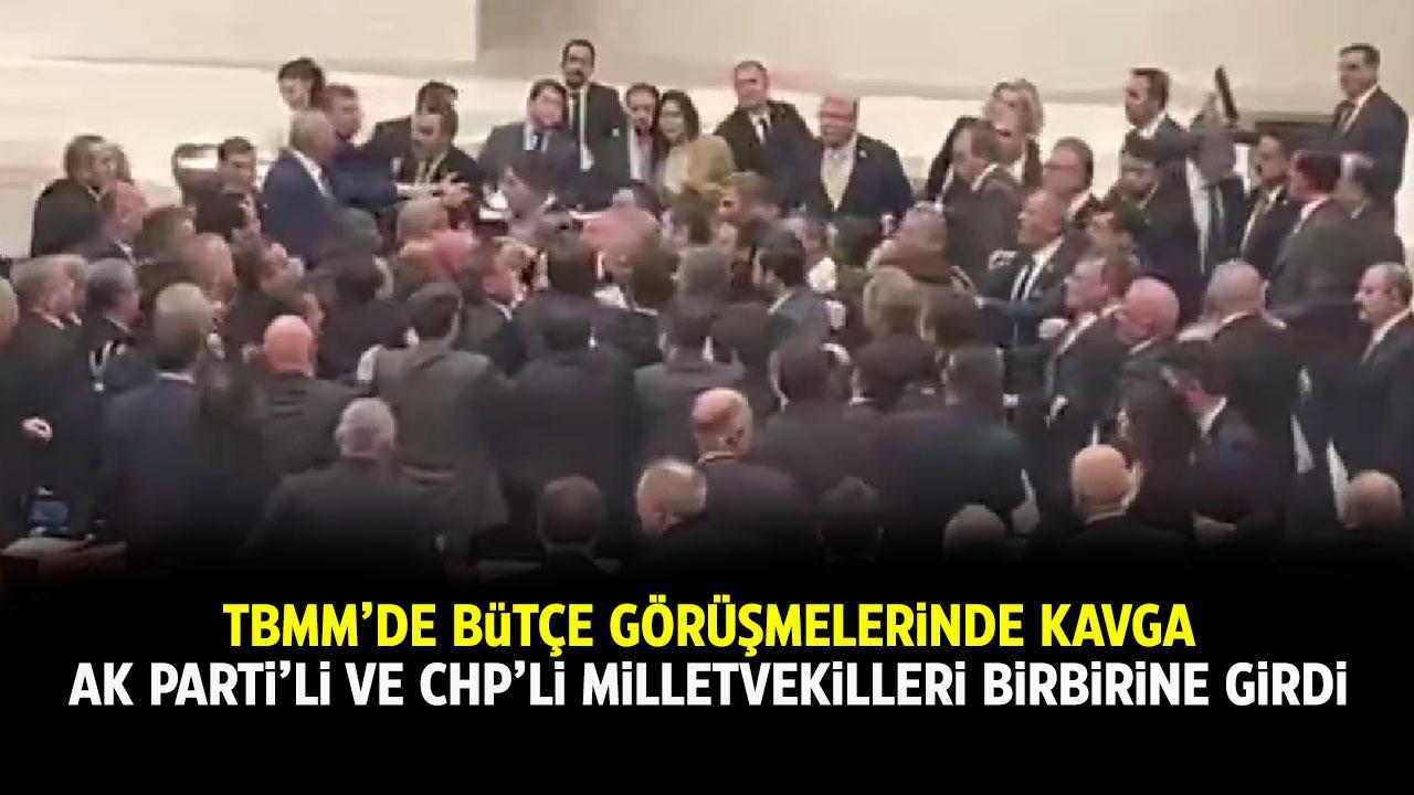 TBMM'de 2026 yılı bütçesi kabul edildi! AK Parti ve CHP'li vekiller birbirine girdi
