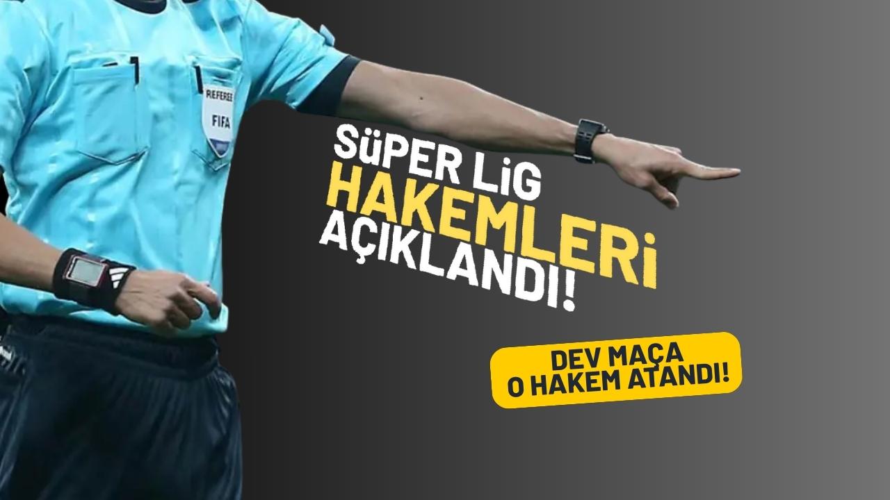 Trabzonspor-Beşiktaş maçının hakemi belli oldu