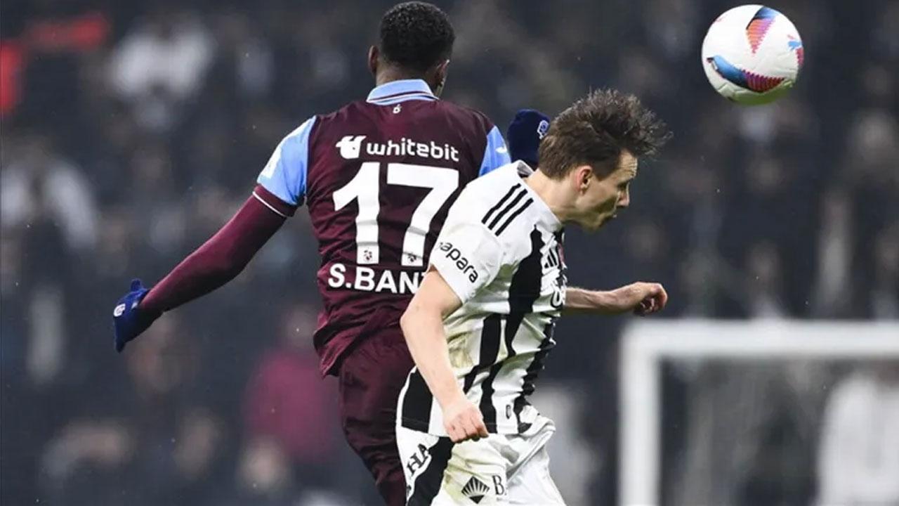 Trabzonspor ile Beşiktaş mücadelesinin ilk 11'leri açıklandı