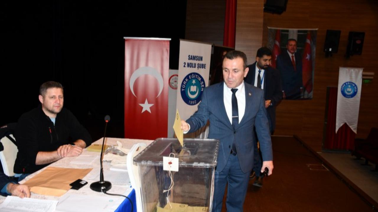 Türk Eğitim-Sen Samsun 2 No’lu Şubesinin 8. Olağan Genel Kurulu yapıldı