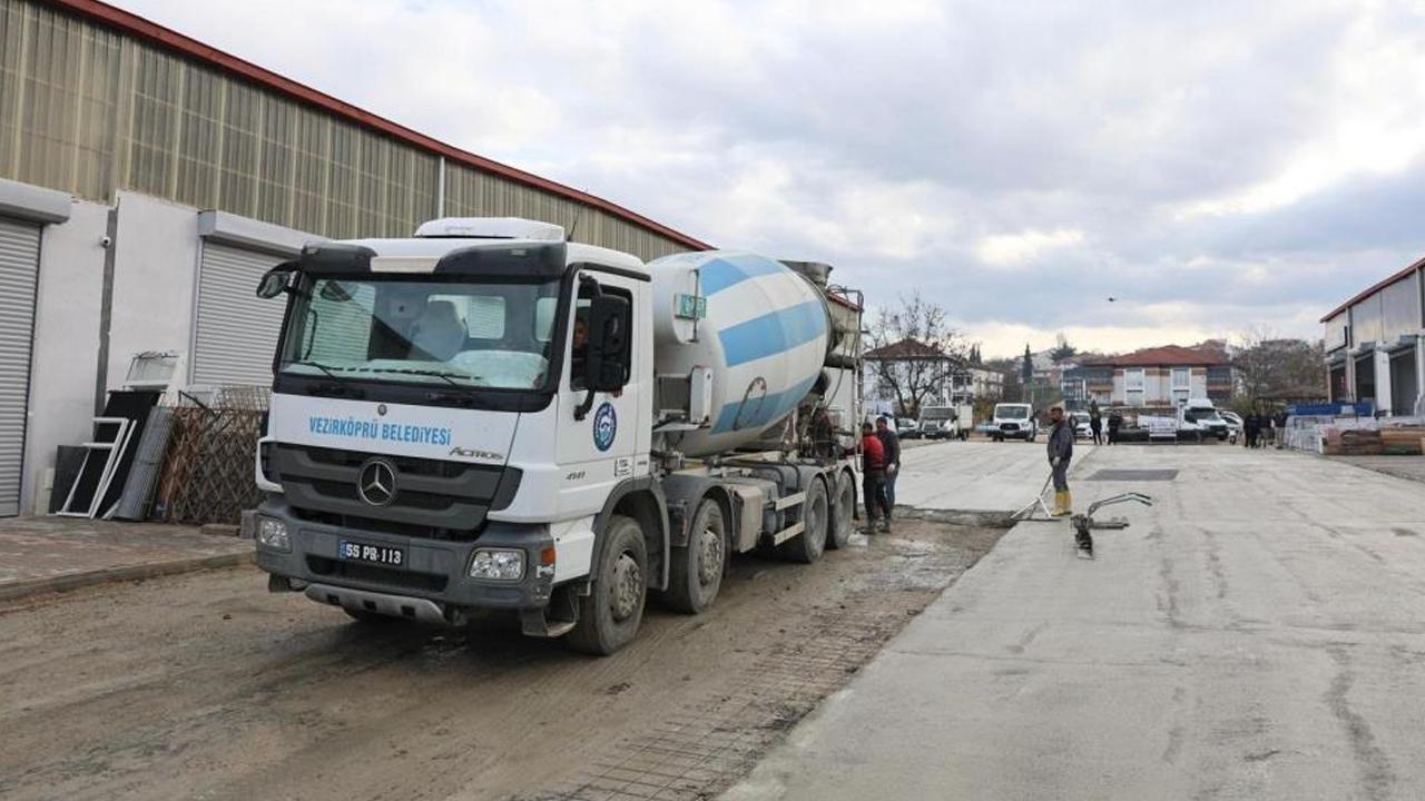 Vezirköprü Hurdacılar ve Keresteciler Sitesi'nde sorunlar çözülüyor