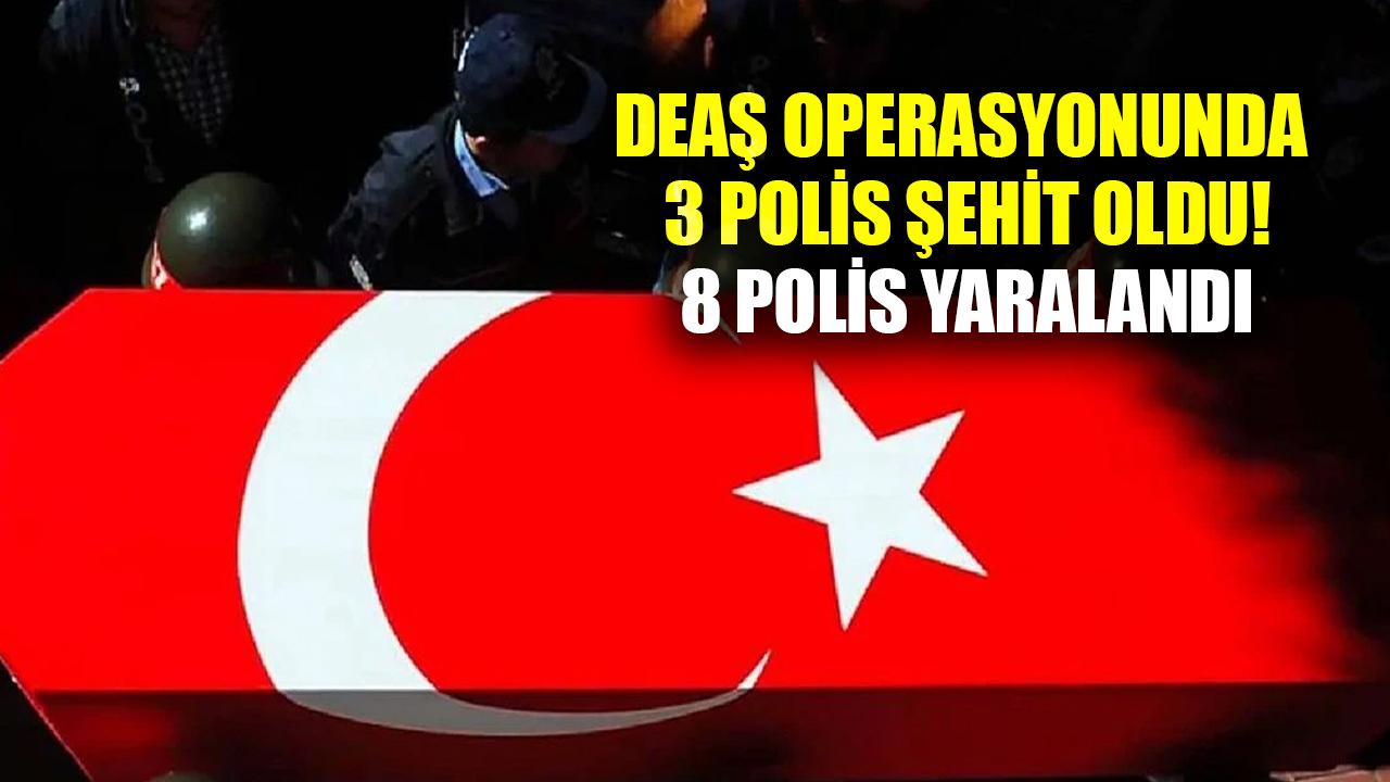 Yalova’da DEAŞ operasyonunda 3 polis şehit oldu! 8 polis yaralandı