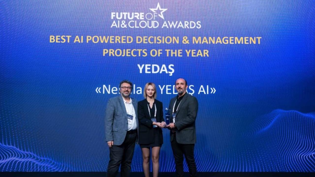 YEDAŞ'a yapay zeka vizyonundan iki ödül
