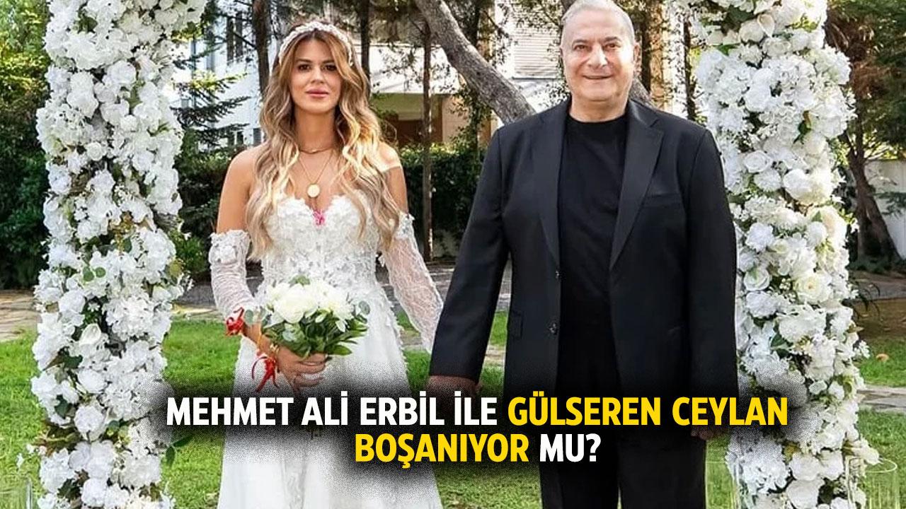 Yeni evlenmişlerdi! Mehmet Ali Erbil ile Gülseren Ceylan boşanıyor mu?