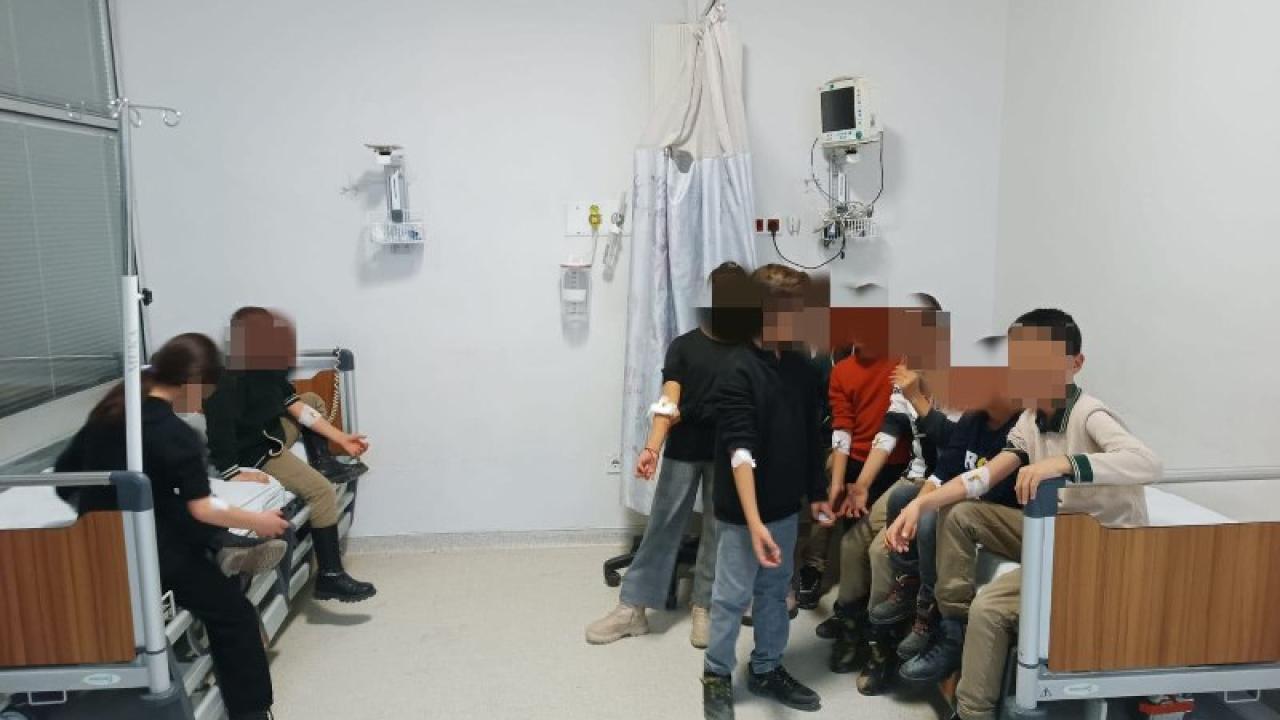 Yerli Malı haftası zehir oldu! 23 öğrenci hastaneye koştu