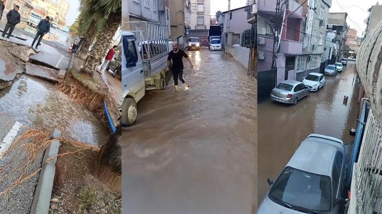 Yol çöktü, evleri su bastı, mahalleler sular altında kaldı!
