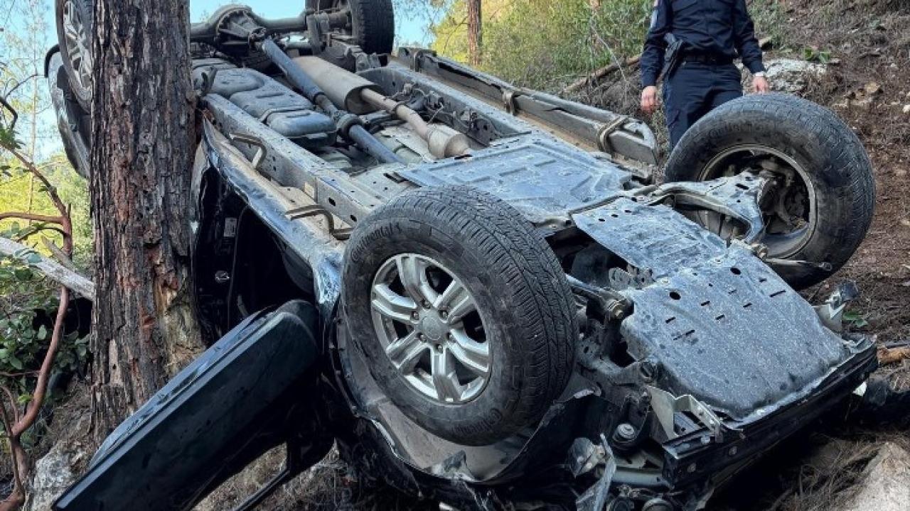 14 yaşındaki çocuk babasından izinsiz aldığı araçla uçurma yuvarlandı! Hayatını kaybetti.