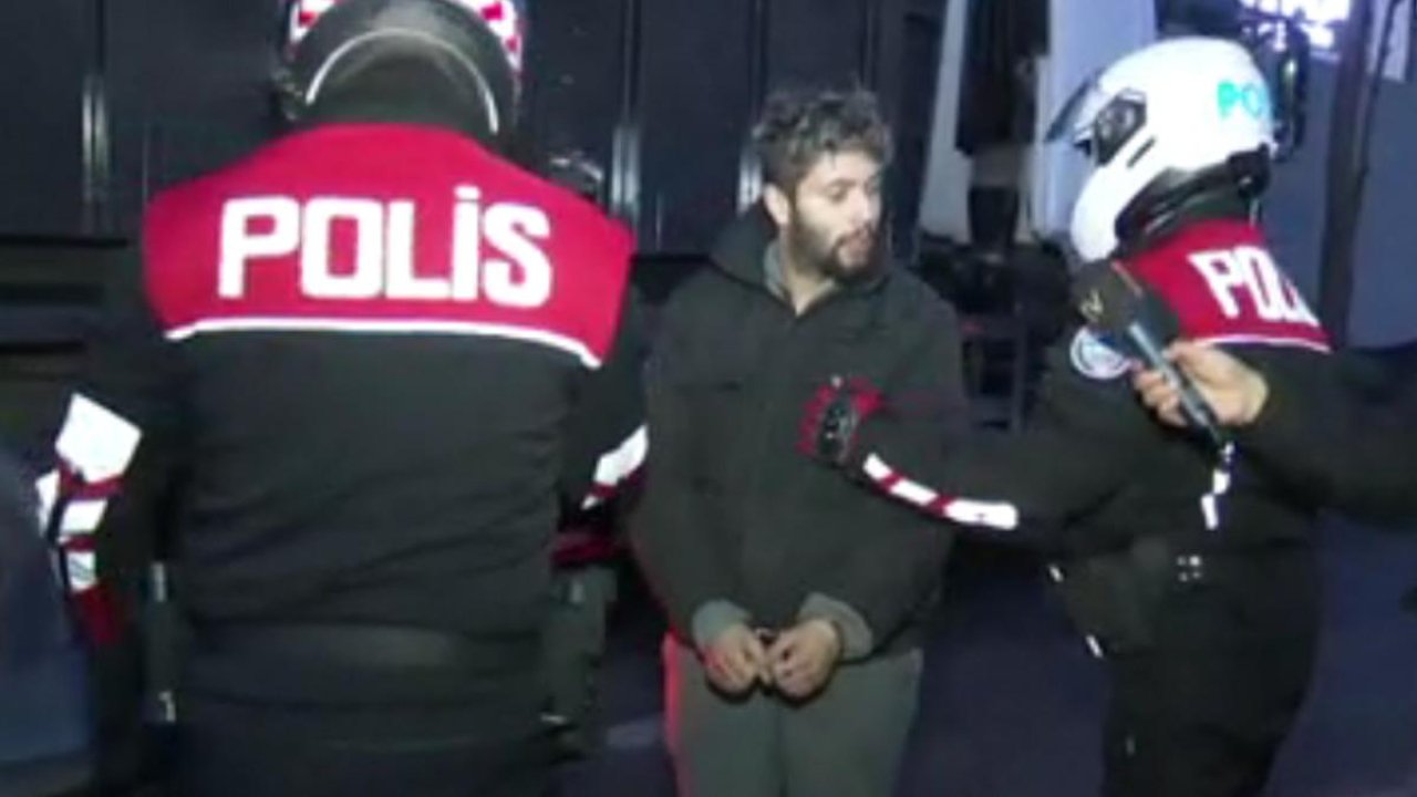 18 yaşındaki genç kızı kaçıran firari sanığın yakalanma anları canlı yayına yansıdı!